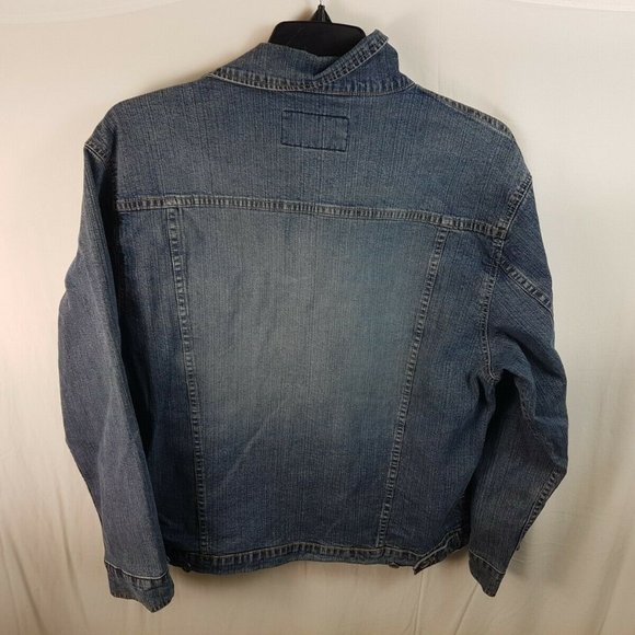 Kenneth Cole Denim Blue Long Sleeve Shirt Men's XL Casual Button Up - Picture 3 of 12